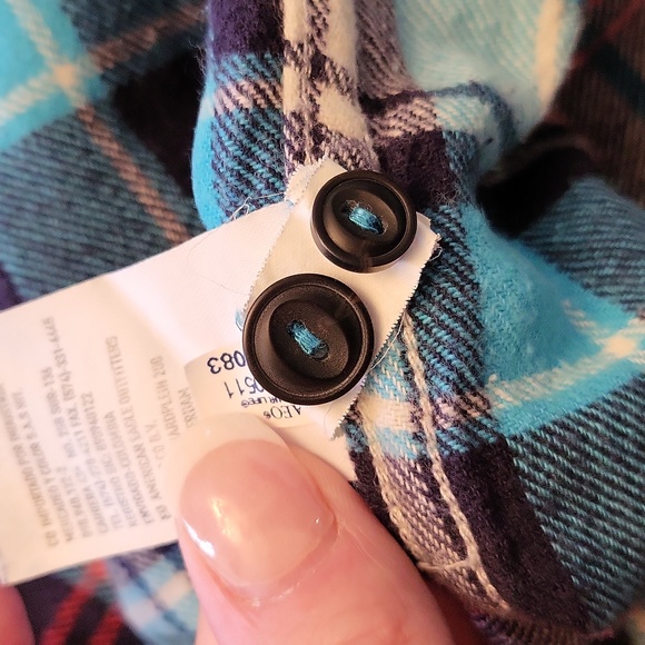 American Eagle Plaid Heritage Flannel - Picture 9 of 9